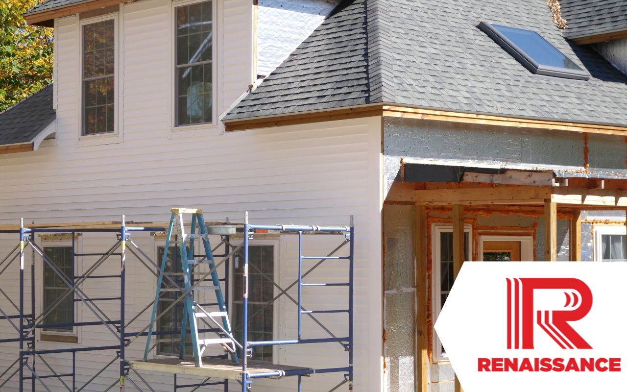 Inspection and repair of siding damage on a residential property.